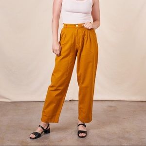 Big Bud Press Mustard Yellow Trousers XS ☀️